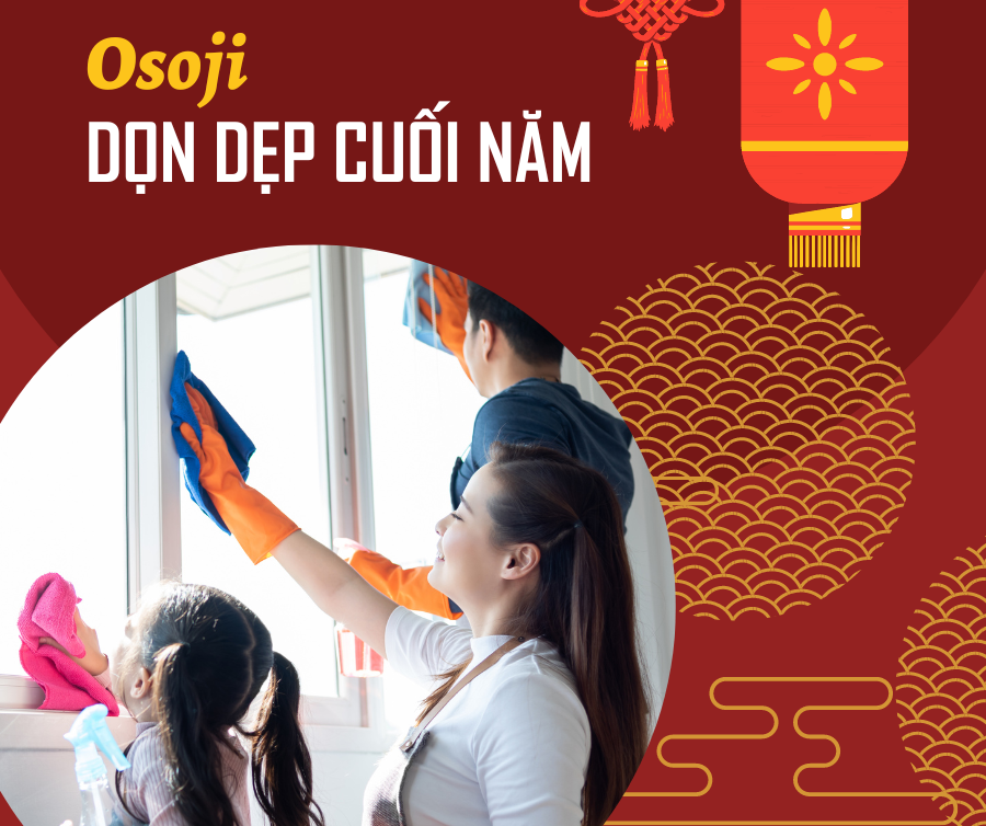 Truyen thong Nhat Ban don dep cuoi nam vao dip Tet